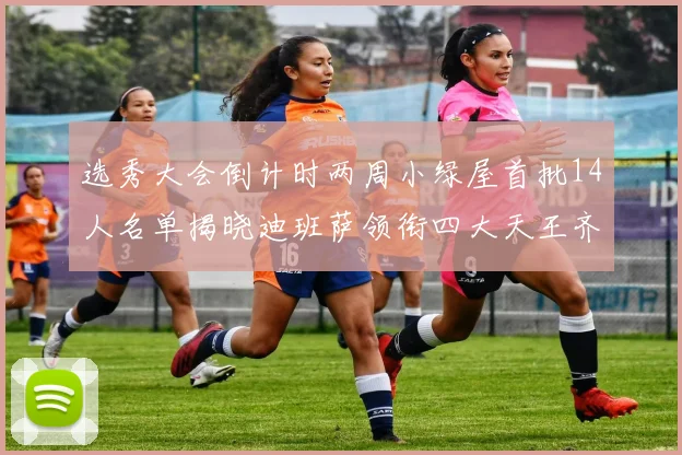 选秀大会倒计时两周小绿屋首批14人名单揭晓迪班萨领衔四大天王齐聚